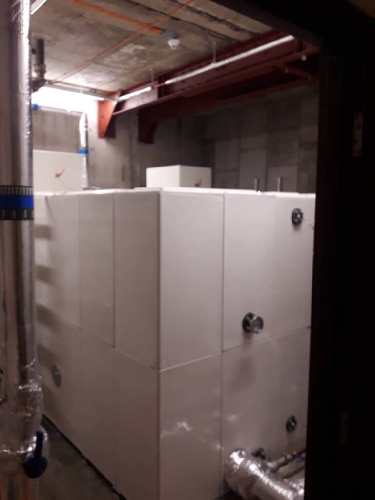 New Basement tank completed at The Capital Building, Liverpool By Kimpton