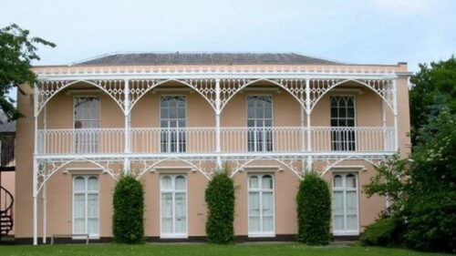 Side view of Greenbank House, Liverpool