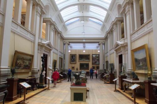 art gallery environmental conditions at Lady Lever Gallery - Managing humidity in museums and art galleries