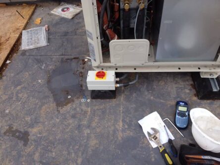 Electrical isolator by a Kimpton M&E installation
