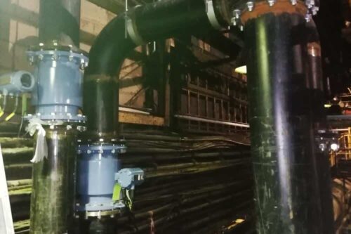 Flowmeters in place