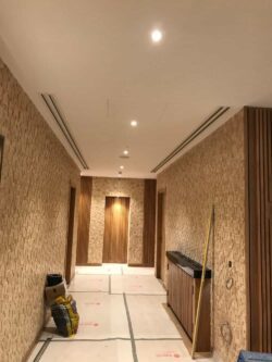 Carden Park Spa Corridors all ready to go