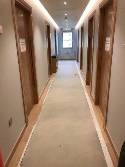 Treatment areas are all completed at Carden Park Spa