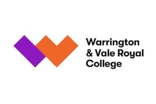 Kimpton clients logos.Warrington and Vale Royal College