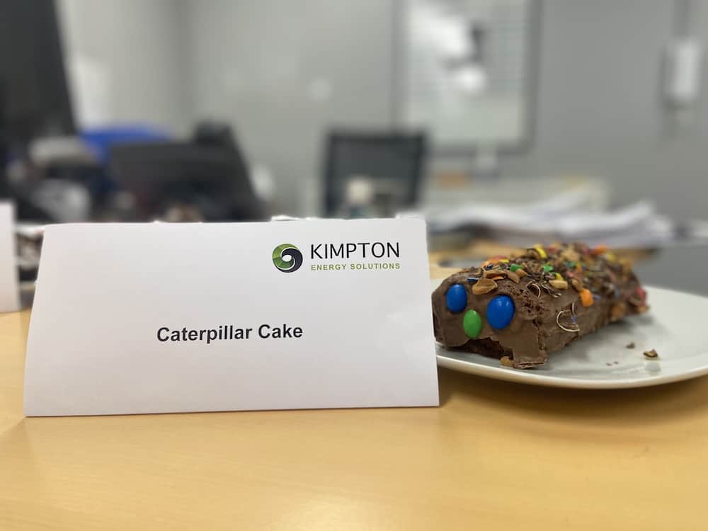 Caterpillar Cake Kimpton CSR