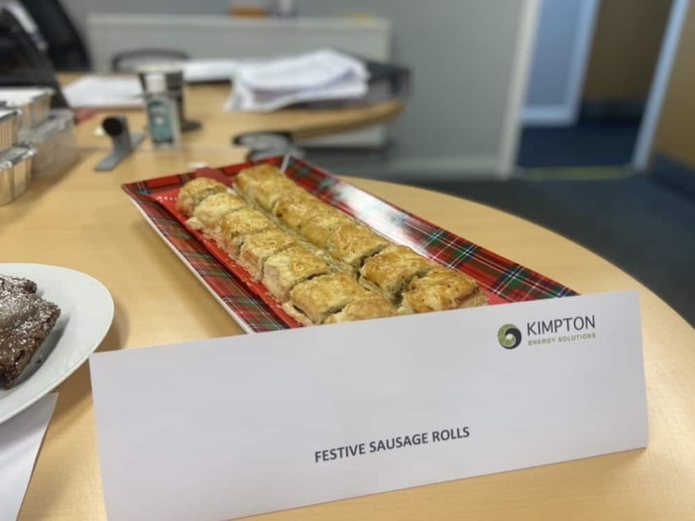 Festive Sausage Rolls Kimpton CSR