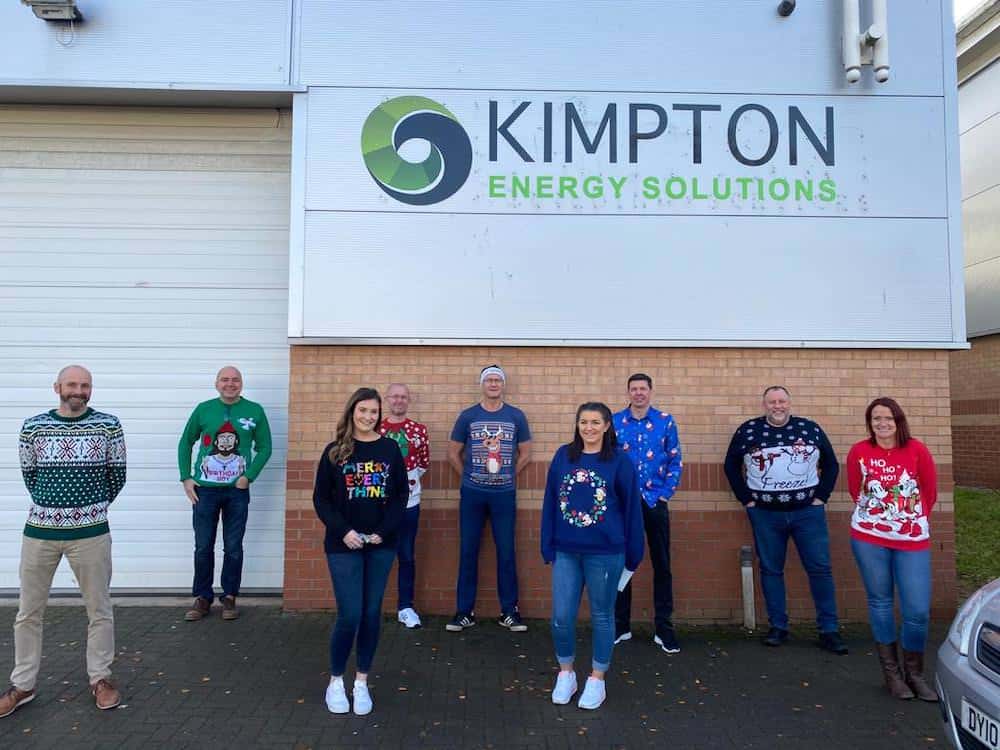 Kimpton Team Christmas jumper day