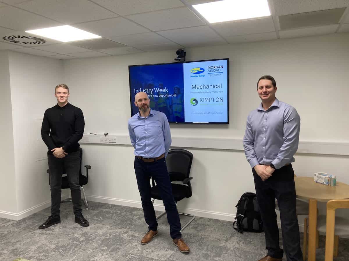 From Left Anthony Whittle Matt Breakwell and Greg Percival of Kimpton