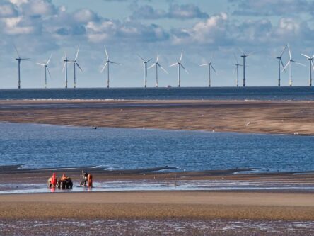 Wind Turbines off New Brighton Burbo Bank decarbonise your business