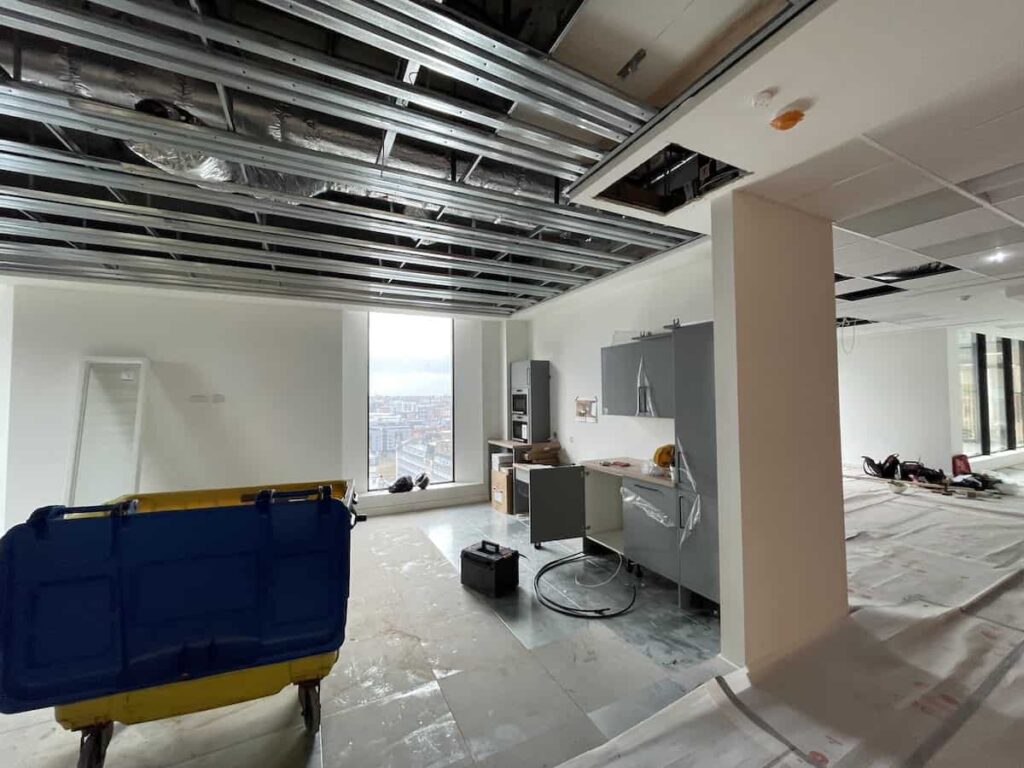 Capital Building office refurbishment floor 8 by Kimpton