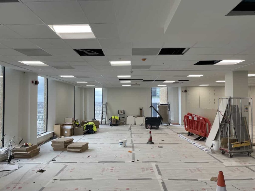 Capital Building office refurbishment floor 8 by Kimpton