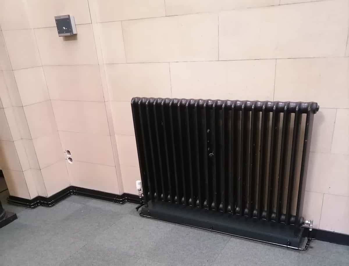 Salford Civic Centre Stainless Steel pipework for heating by Kimpton