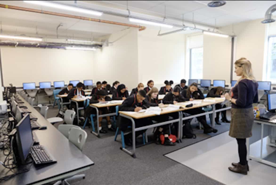 Trinity school underfloor heating 1