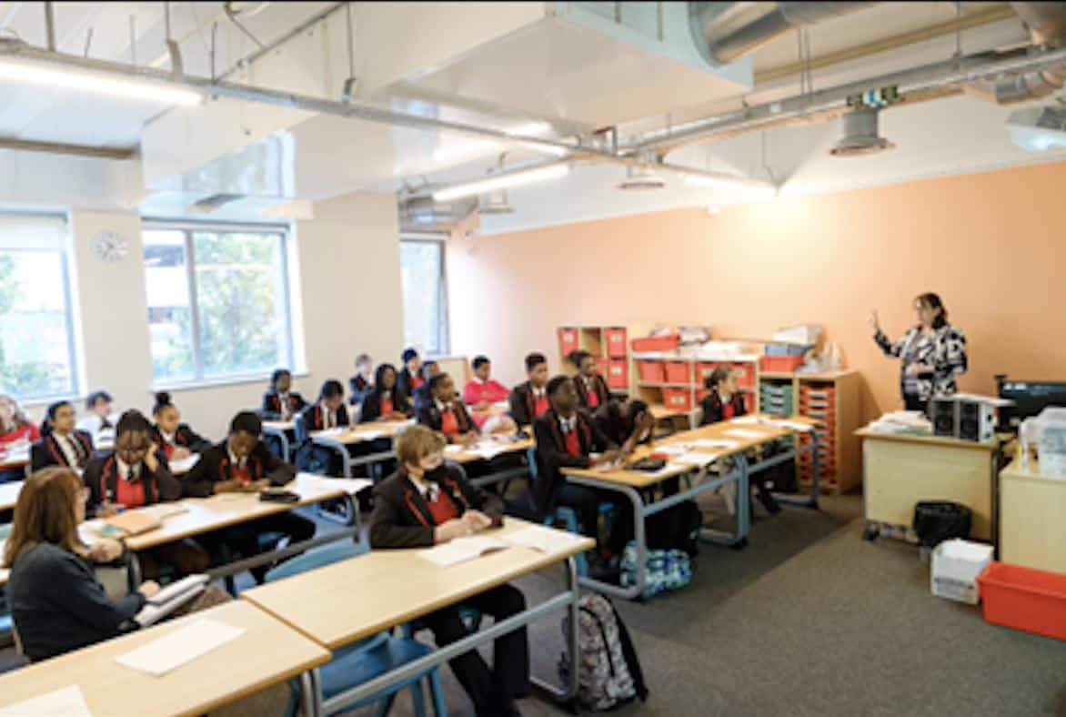 Trinity school underfloor heating 2