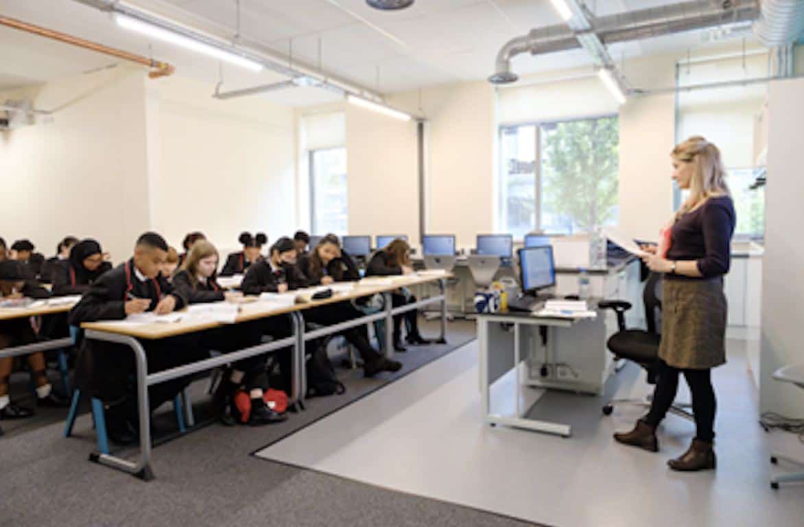 Trinity school underfloor heating 3