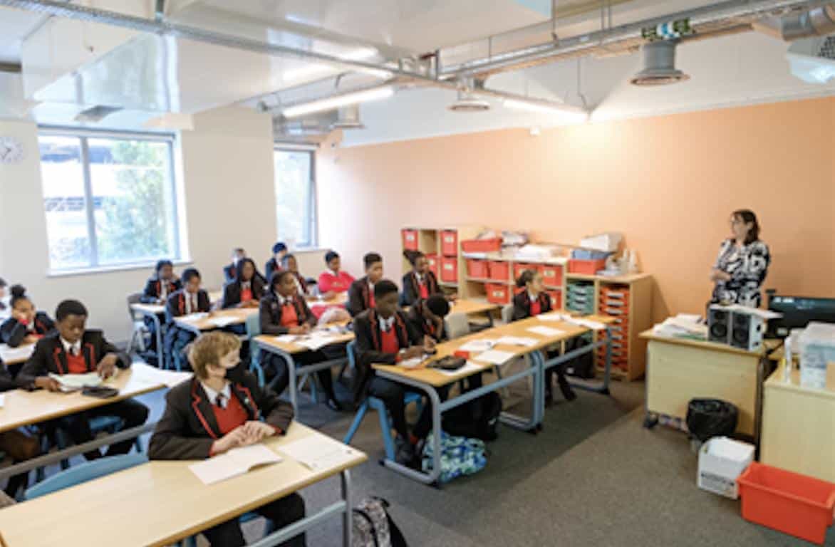 Trinity school underfloor heating 4