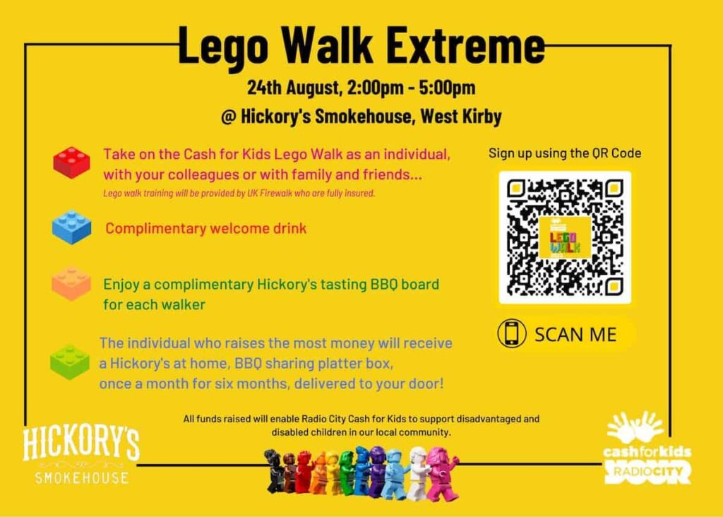 Lego Walk Extreme to raise money for Cash for Kids with Kimpton 2