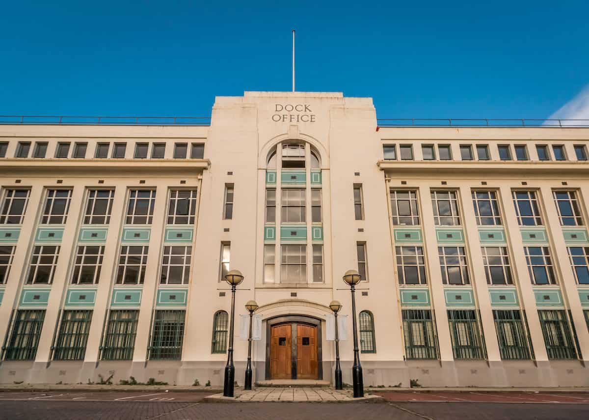 Dock Office Salford front elevation By Kimpton - image from Julie Twist