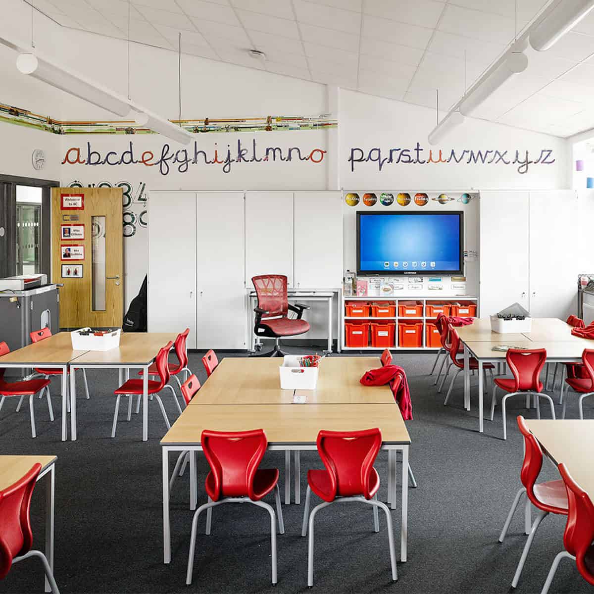 New Park Primary School by AHR Architects interior