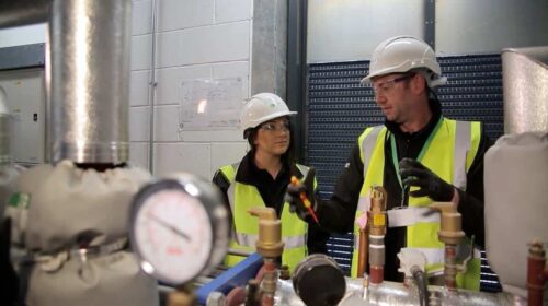 Plant room service and refurbishment by Kimpton