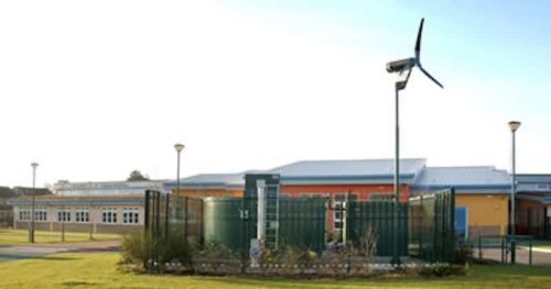 Rainwater Harvesting St Jeromes School Formby Renewables Maintenance