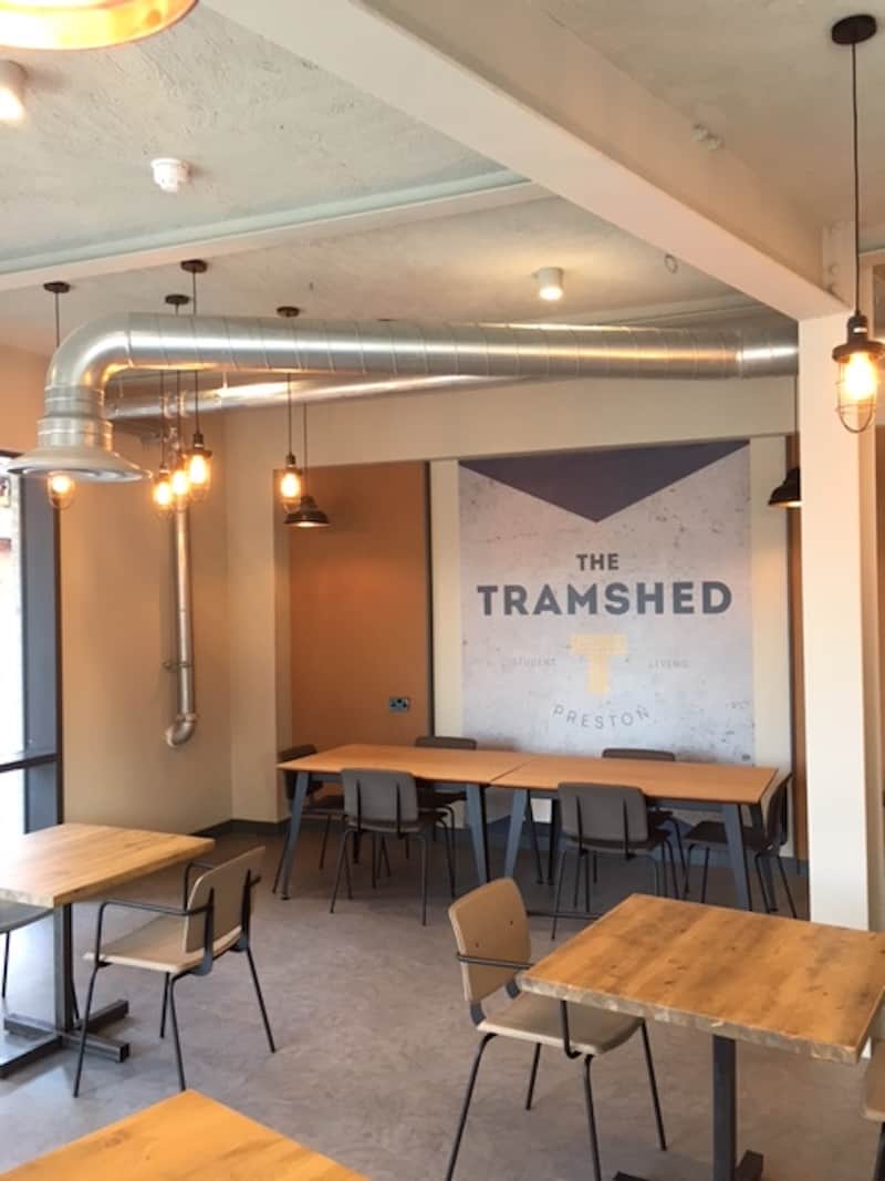The Tramshed Student Accomodation in Preston by Kimpton Energy Solutions seating area