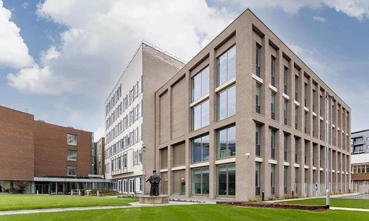 The new Tithebarn building at LJMU