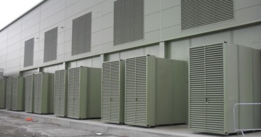 Davyhulme Waste Water Treatment Works acoustic enclosures for noise reduction