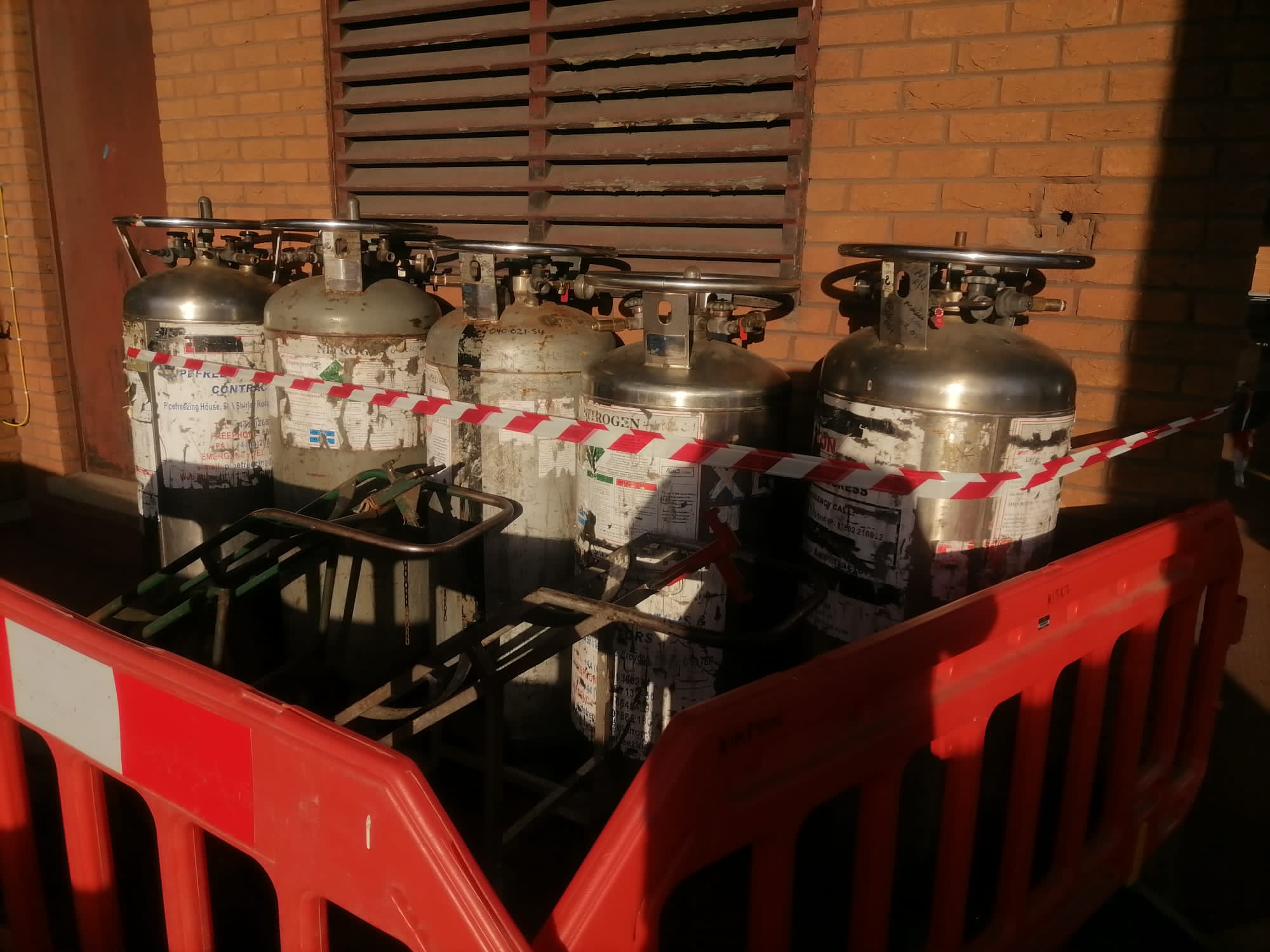 More nitrogen at hand ready to go