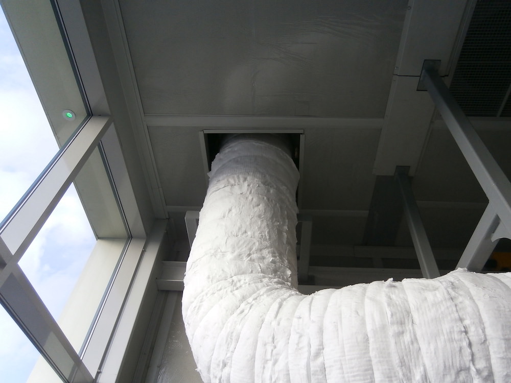 6a before being completely enclosed to minimise noise leakage