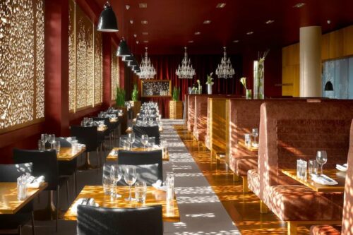 Collage restaurant Radisson Blu Liverpool with HVAC maintenance by Kimpton Wirral