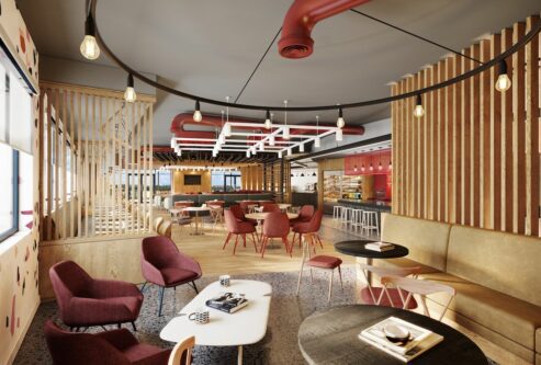 Axis Canteen for TJ Morris mechanical services by Kimpton M&E Liverpool