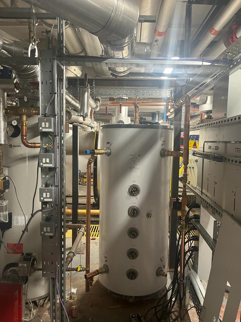 The Liver Building Domestic Hot water system by Kimpton