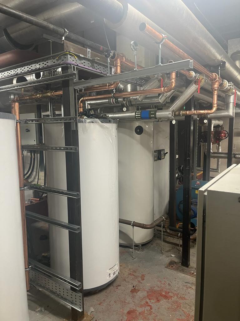 The Liver Building Domestic Hot water system by Kimpton