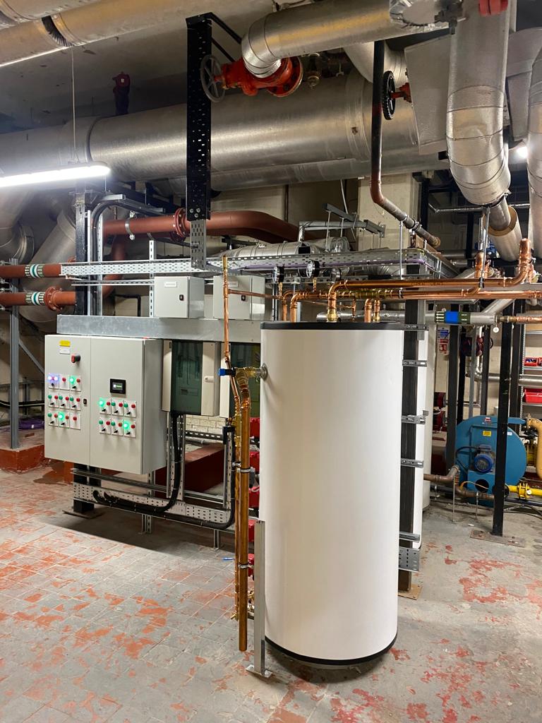 The Liver Building Domestic Hot water system by Kimpton