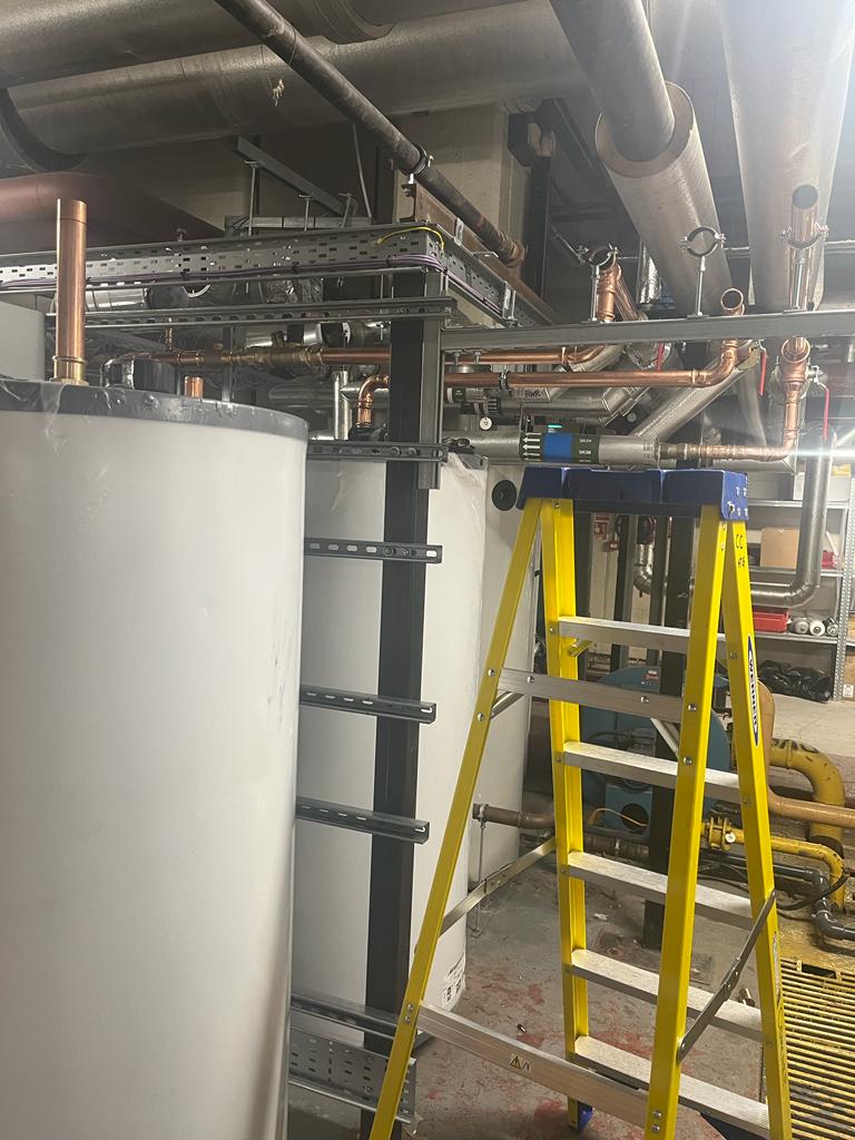 The Liver Building Domestic Hot water system by Kimpton