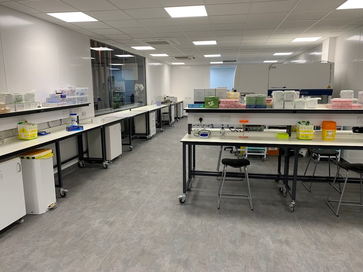 Biograd Liverpool Stem Cell Laboratory refurbishment by Kimpton