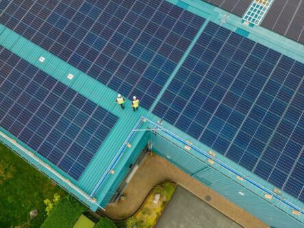 High view of Hitex Solar PV by Kimpton