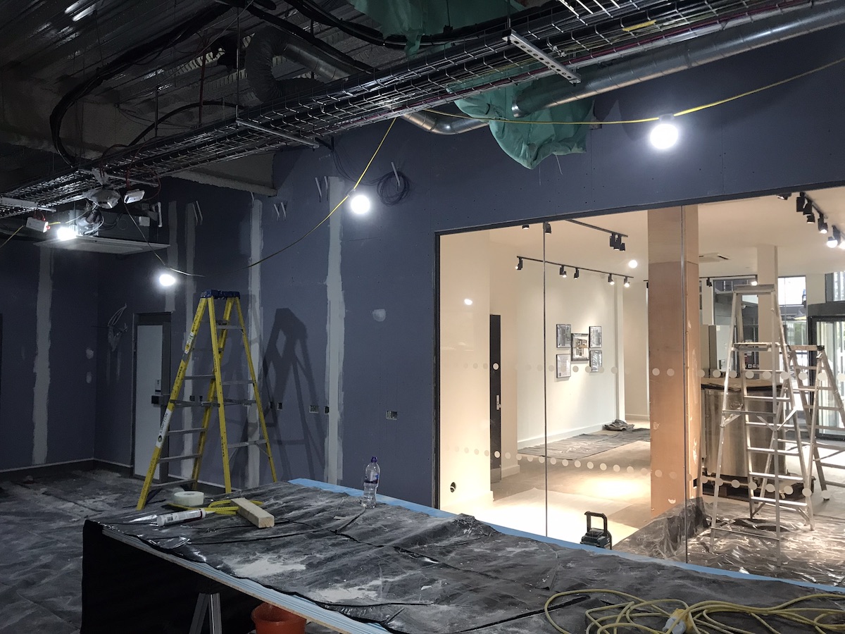 Inside the Biograd Liverpool Stem Cell during Laboratory refurbishment by Kimpton