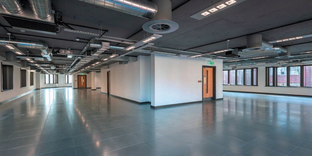 Cat A office fit-out ay Sovereign Gate office space by Kimpton