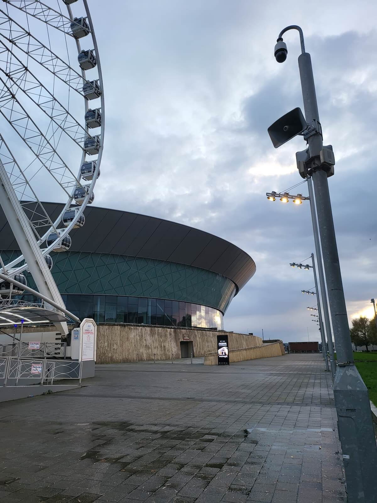 External LED LIghting upgrades at ACC Arena Liverpool by Kimpton
