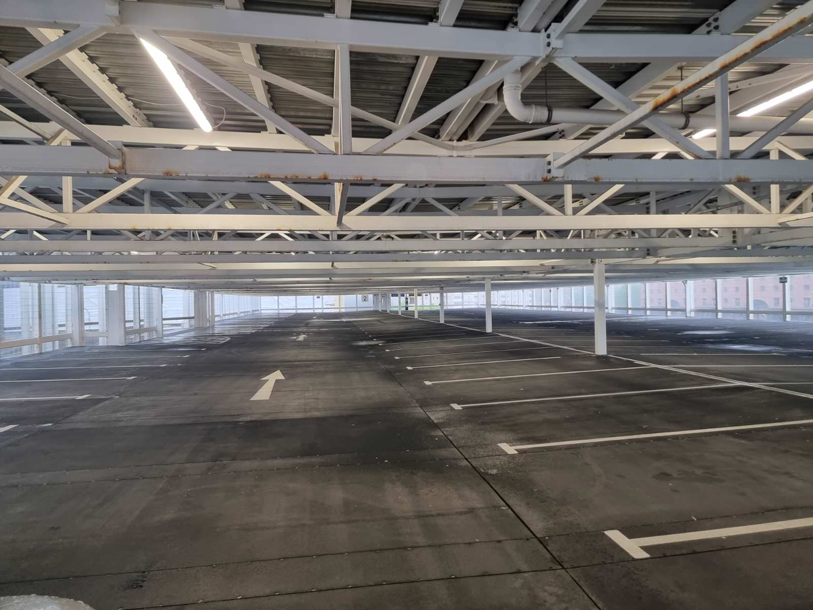 LED lighting at ACC Arena Car park by Kimpton