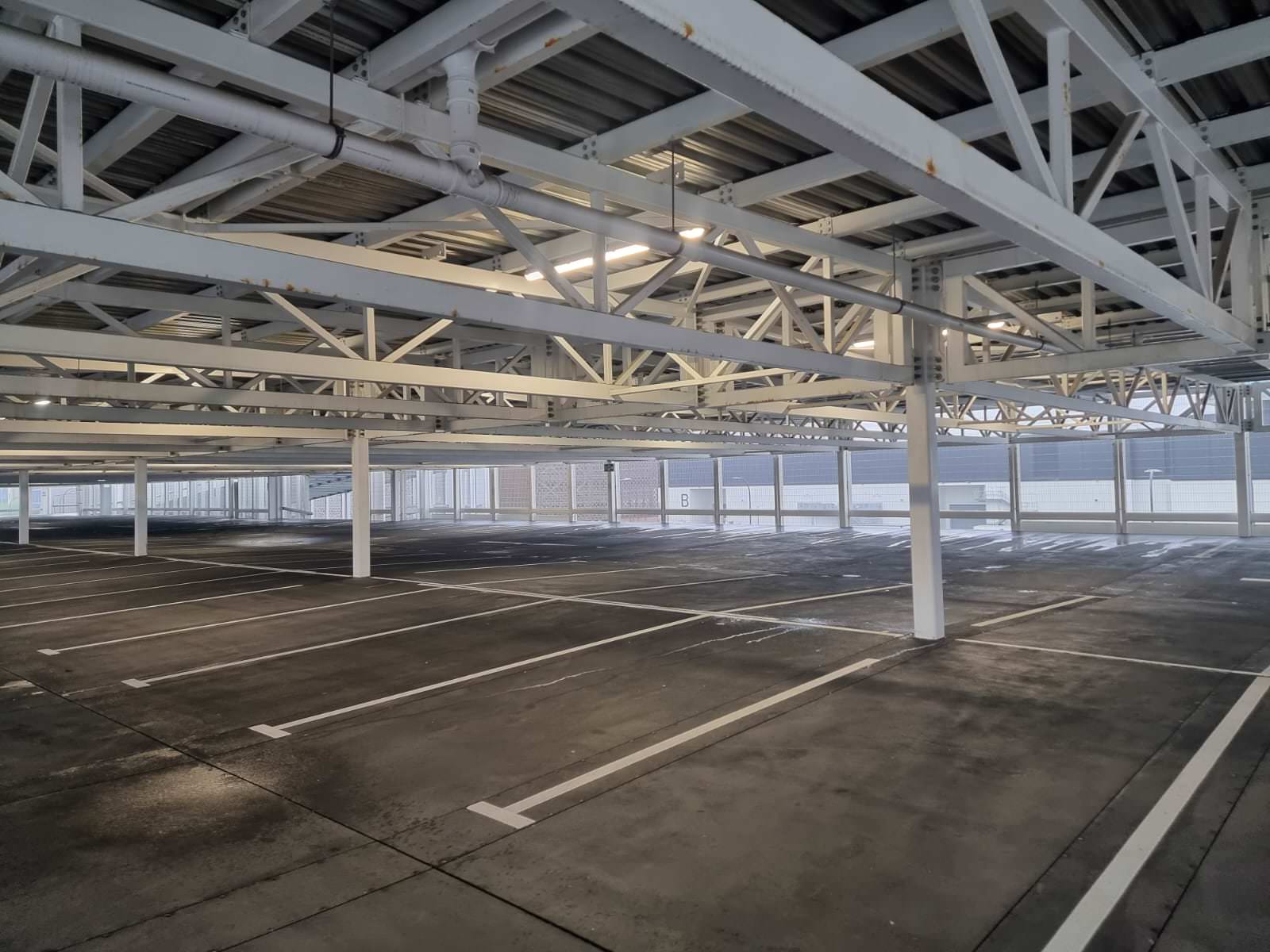 LED lighting at ACC Arena Car park by Kimpton