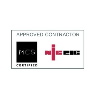 NICEIC Logo MCS Approved Contractor