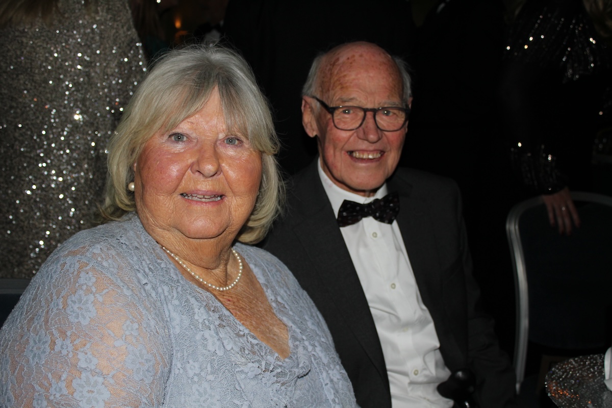 Pam and Eric Kimpton at the 60th celebration