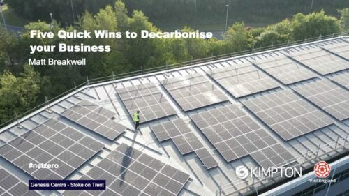 ‎Five quick wins to decarbonise your business Visit England Webinar