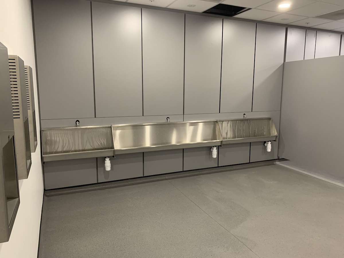 gents public toilets at ACC Arena