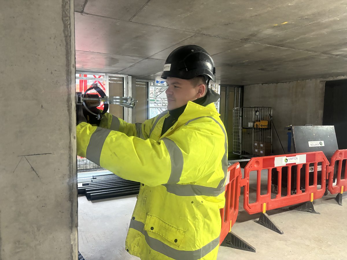 Connor Leatt Kimpton Apprentice to Site Supervisor