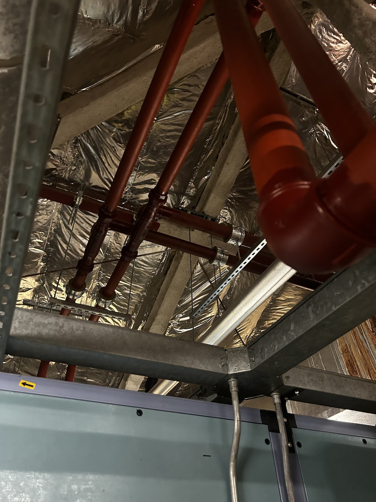 Countess of Chester Chilled Water Pipe Replacement Kimpton