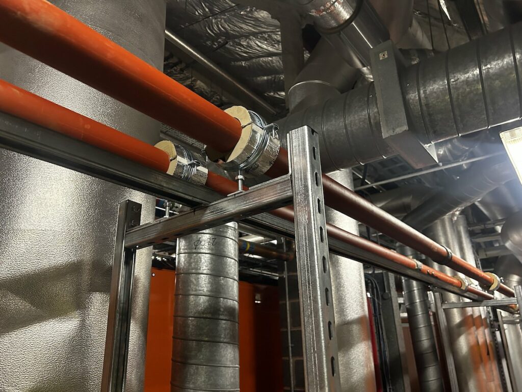 Countess of Chester Chilled Water Pipe Replacement Kimpton